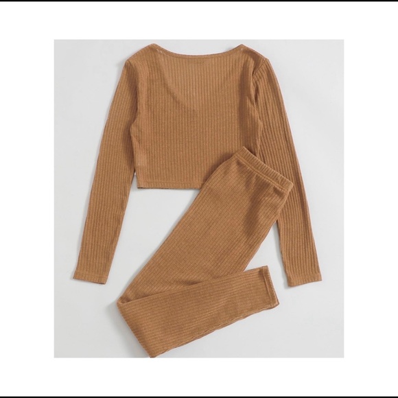 Nude two piece set